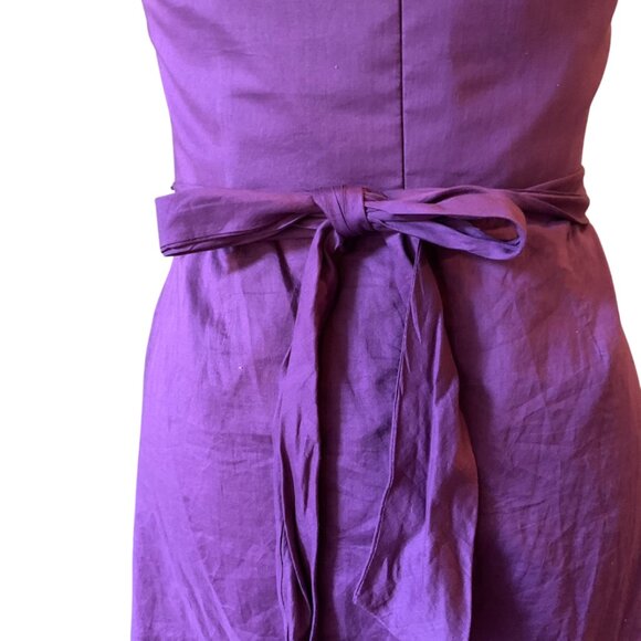 AFTER SIX - burgundy / purple - Tube short cocktail/ Bridesmaides dress - Medium - Picture 6 of 9